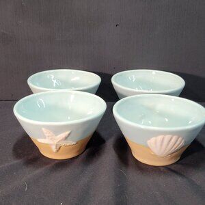 Set of 4 HomeStudio Shoreline Fruit/Dessert (Sauce) Bowls